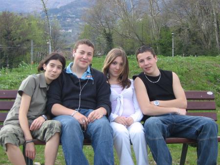 sur le banc